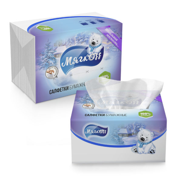Нальчик — Салфетки «Мягкоff» белые оптом.