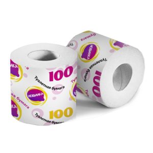 Нальчик — Туалетная бумага  «Новинка 100» со втулкой оптом.